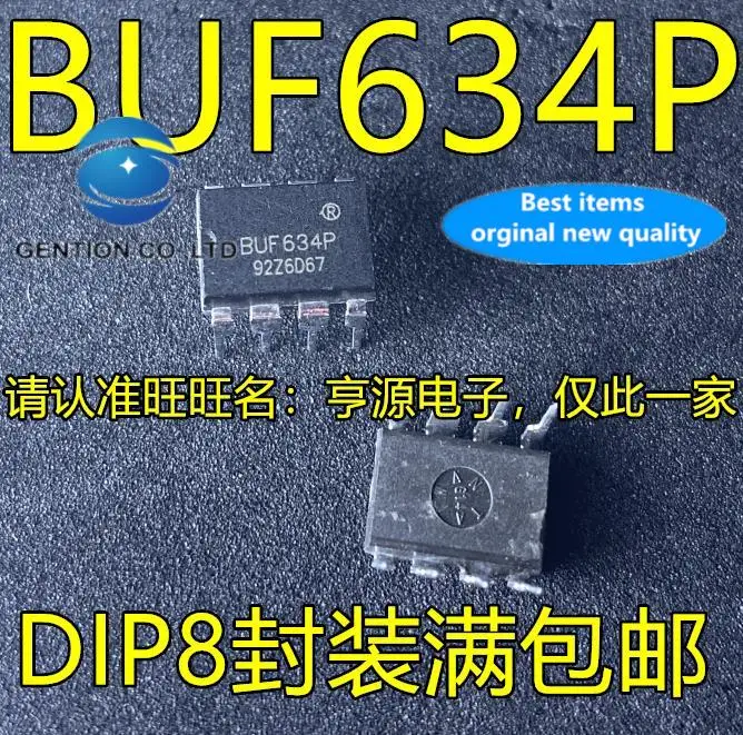 

5pcs 100% orginal new BUF634P BUF634 direct plug 8-pin DIP-8 high-speed operational amplifier chip