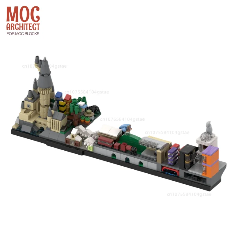MOC-22348 • 621 шт.-архитектурная серия-популярная сцена и строительство-лучшая