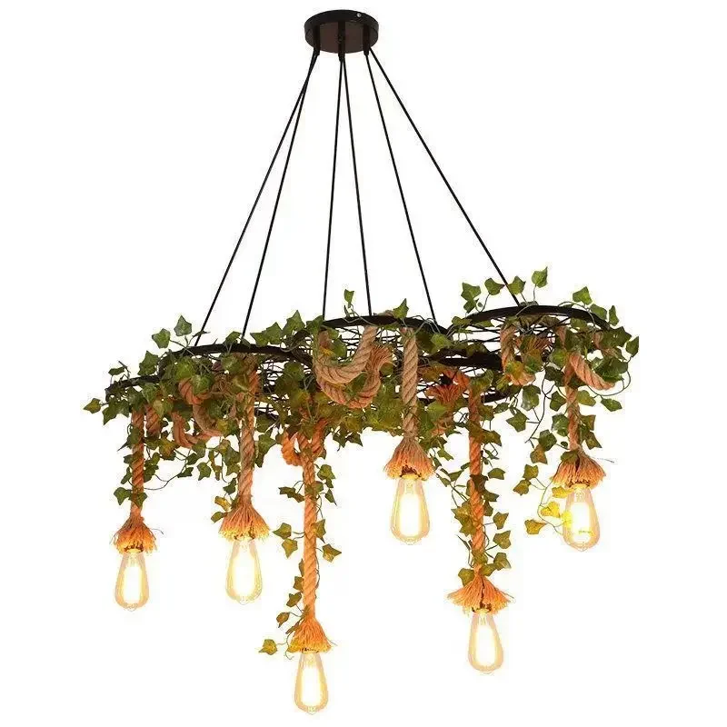 Подвесной светильник TEMOU в американском стиле ретро креативное растение музыка