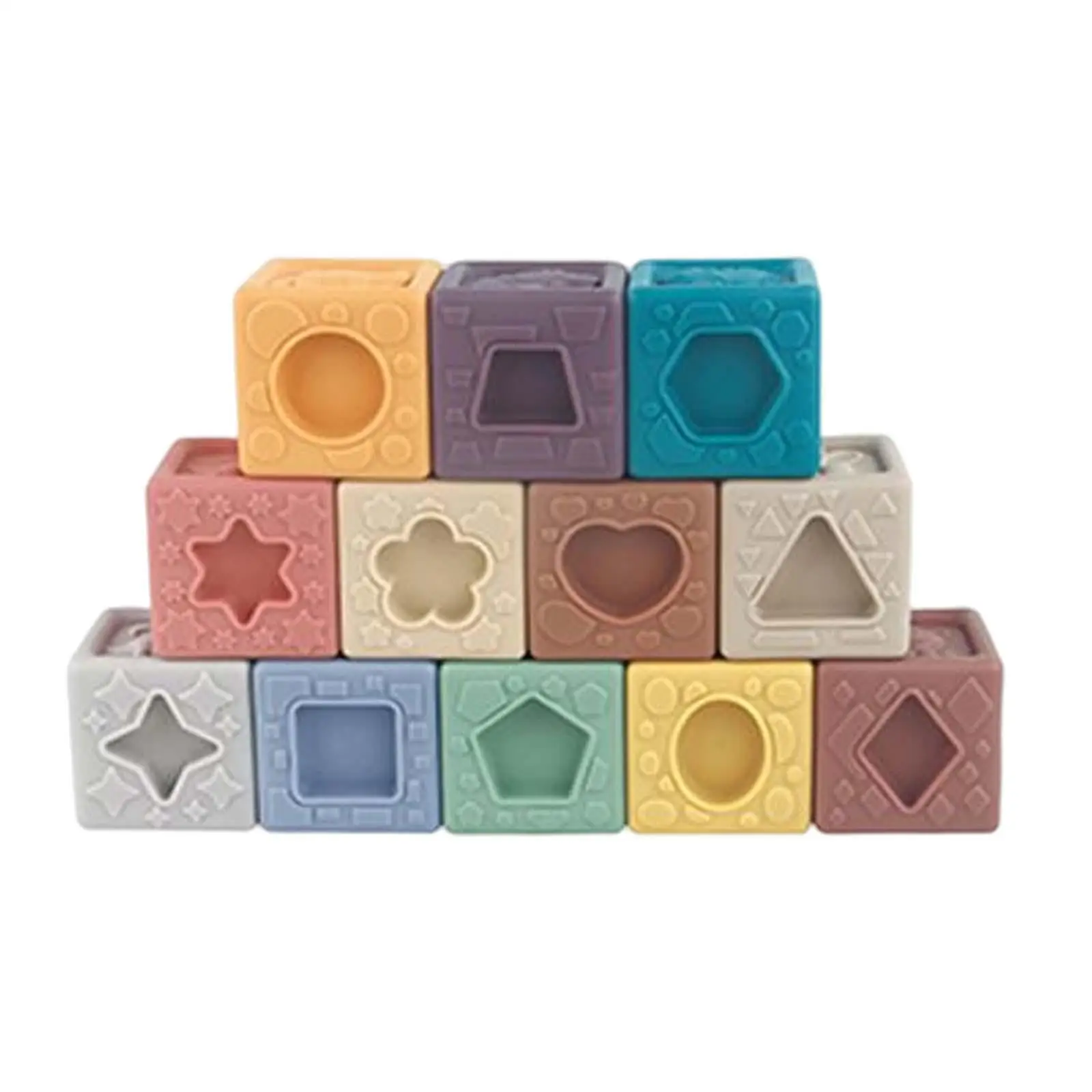 

Montessori Stacking Toys Early Learning Educational Toy Nesting Toy Sensory Toy Stacking Blocks for Toddlers Kids Birthday Gift