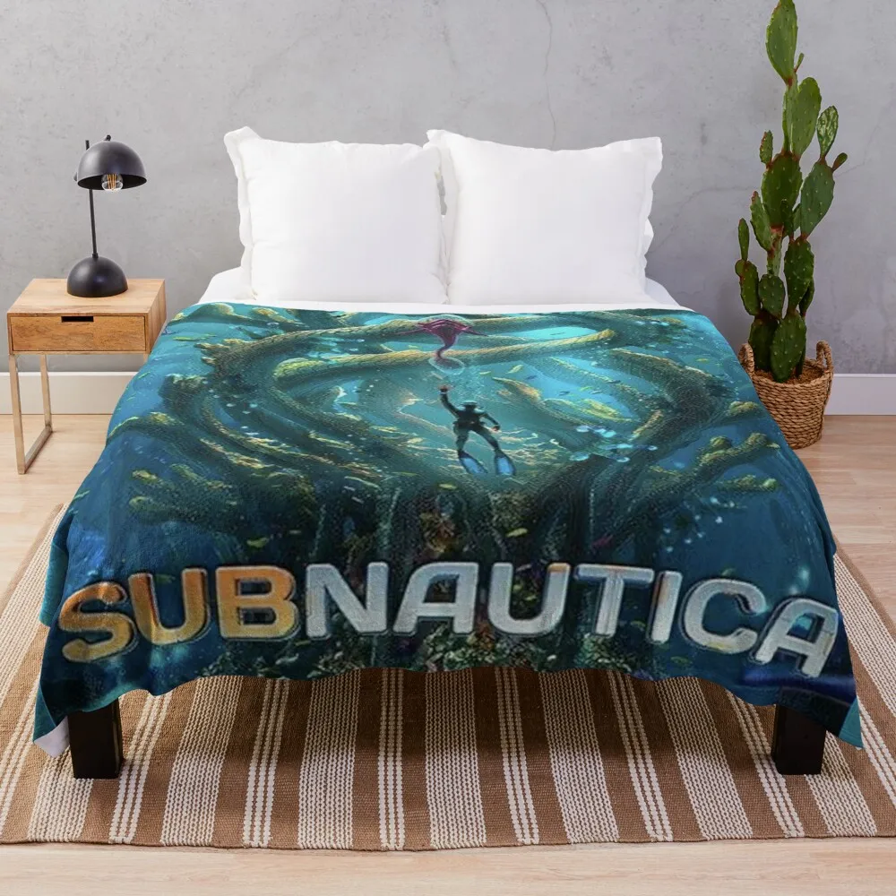 

SUBNAUTICAThrow Blanket retractable and reclining sofa blanket cute blanket cute blanket plaid