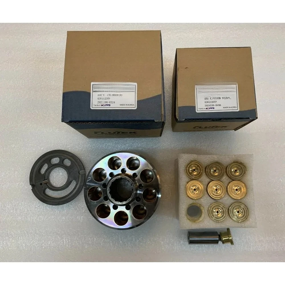 Запчасти K3V63DTK3V112DTK3V140DTK3V180DT |   Гидравлический насос FluteK для Kawasaki Hyundai (art.: 3920dbffa3e97) - 3920dbffa3e97