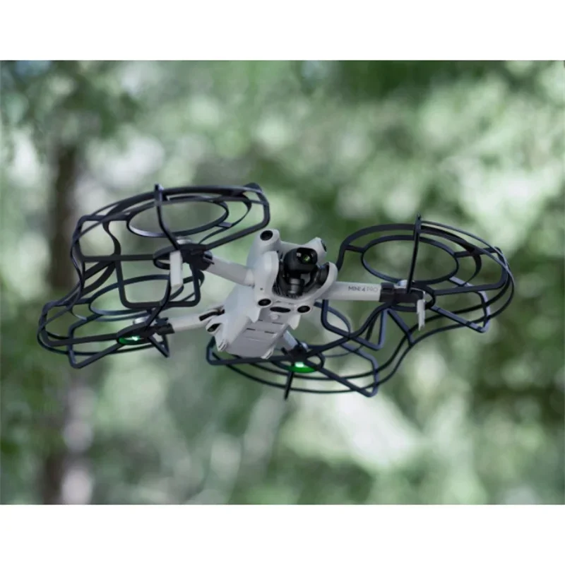 Фото Оригинальные защитные аксессуары для пропеллеров дрона DJI Mini 4 Pro для дронов DJI Mini 4 Pro, всенаправленный защитный чехол для весла №3