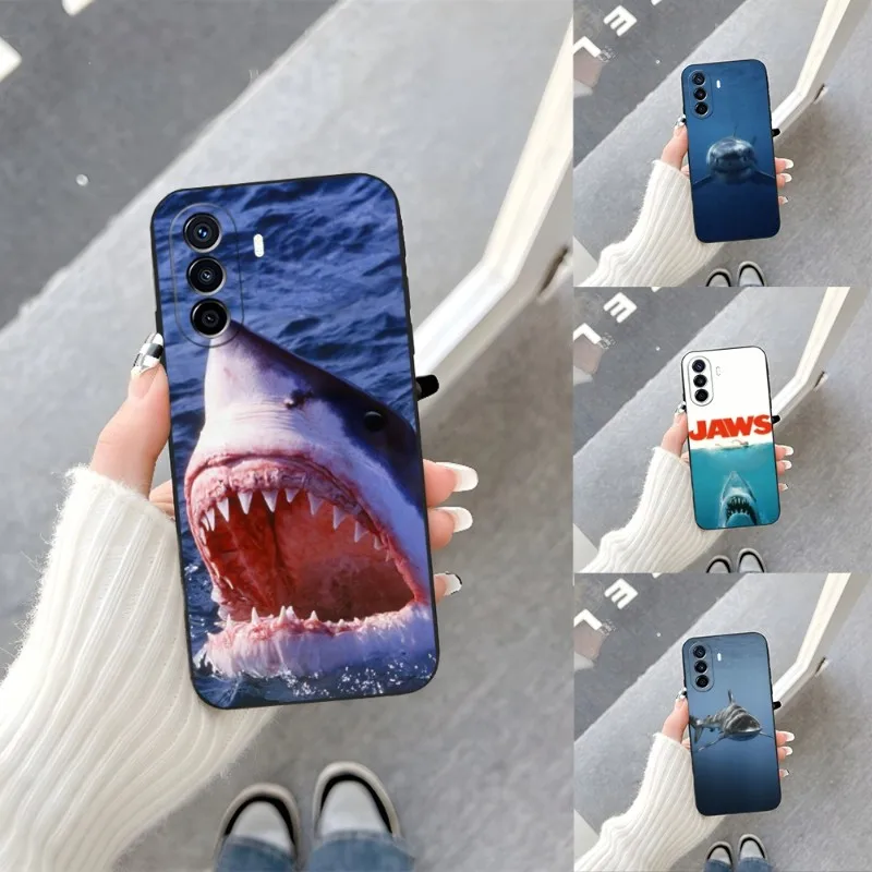 Новинка, модный телефон Shark чехол 2023, популярный чехол для Honor 30 20 I 50 10 Pro S SE V40 V30Pro V20 V9 V8 X30 X20 X10Max