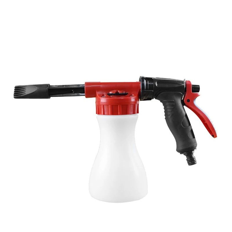 

2 In 1 Car Washer Foam Nozzle Portable Durable Car Washing Foam Gun Multifunctional Universal Car Accessories Foam Pot Water Gun