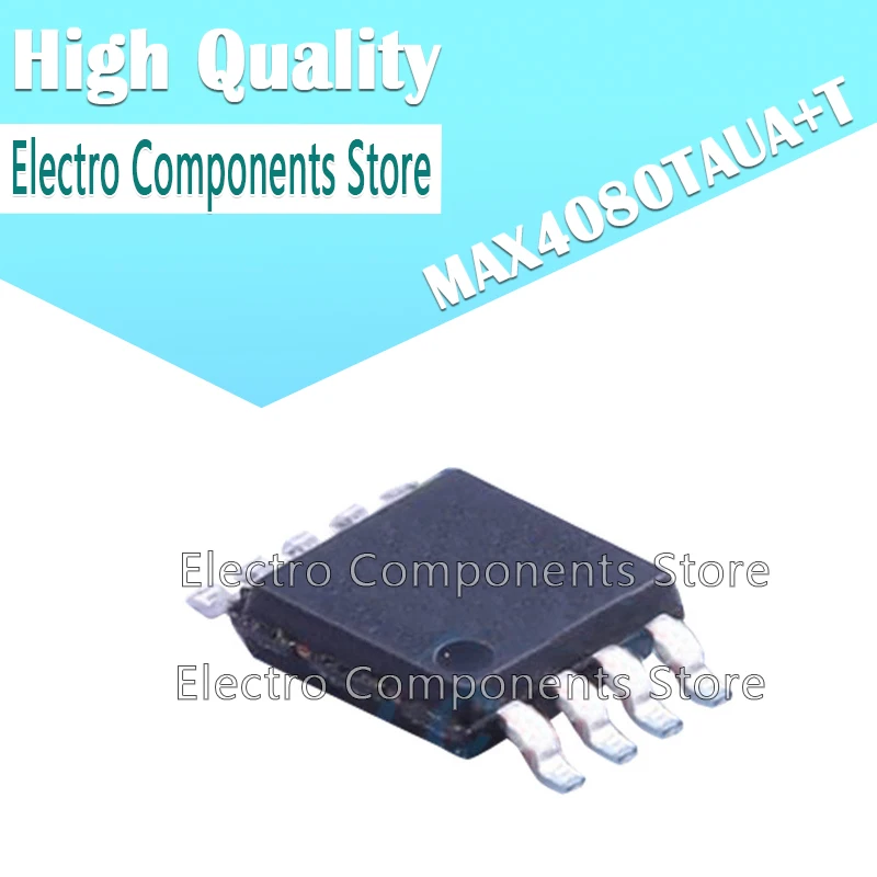 

10PCS/Lot MAX4080TAUA+T SMD TSSOP8 Detection Chip 4080TAUA+ Current Monitoring