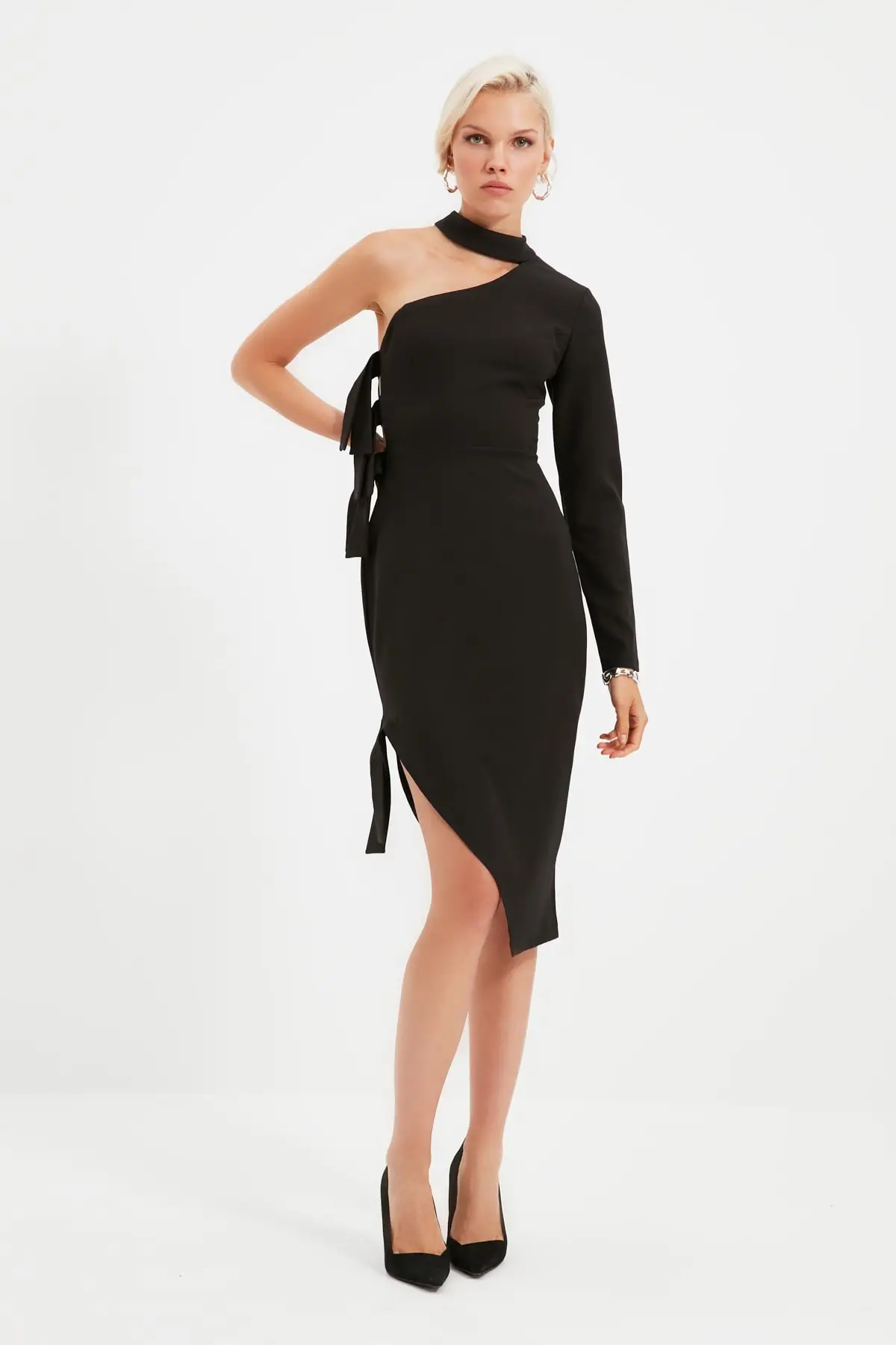 

Trendyol Lacing Detail Dress TPRAW22EL1115