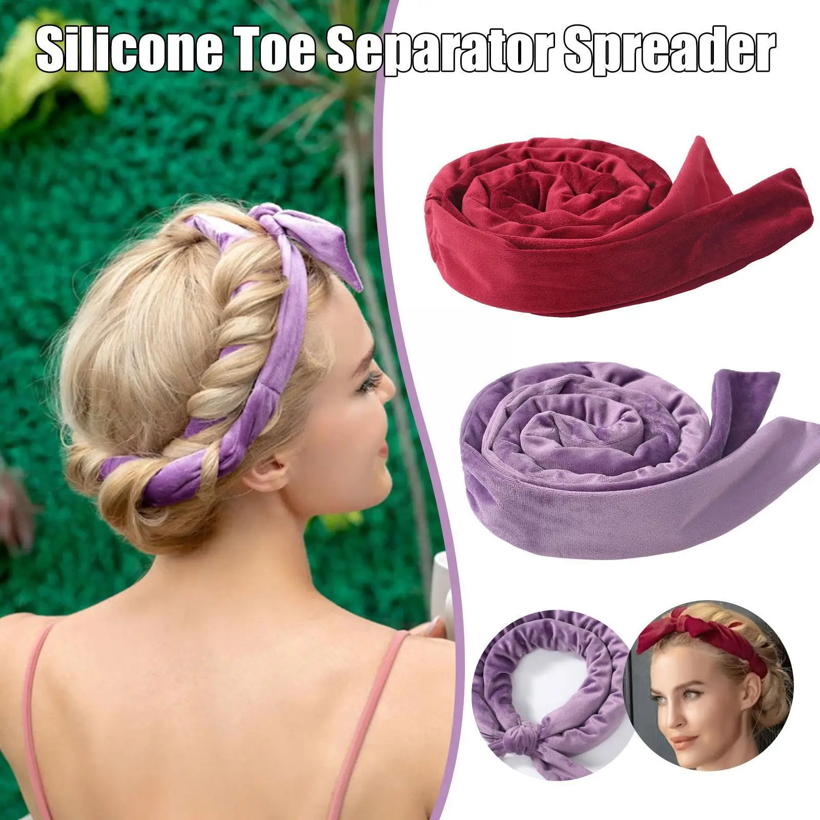 

Новая Плойка для завивки без тепла головная повязка для волос Инструменты для парикмахерской мягкие Аксессуары для волос блестящие волосы ...