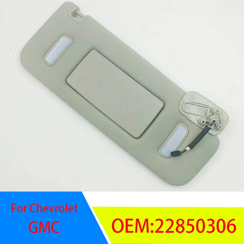 Серый солнцезащитный козырек с левой стороны и правой для Chevrolet Tahoe Suburban GMC Yukon Sierra