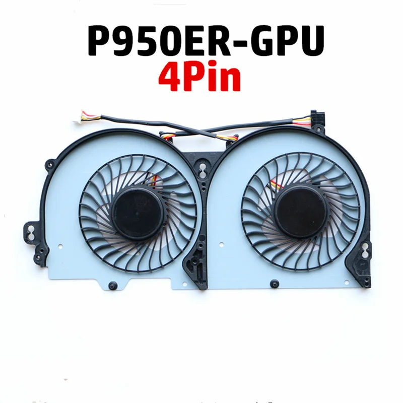 New Original Laptop CPU GPU Cooling Fan For Clevo P950 P950HP P950HR P950ER P950EN Fan BS5005HS-U3D BS5205HS-U3Z images - 6