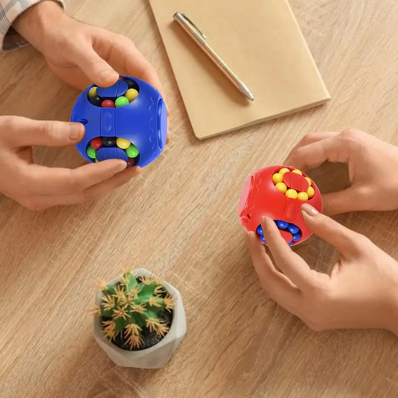 

Gyro Decompression Cube Hand For Autism ADHD Anxiety Relief Focus Kids AntiStress Magic Stress Toys