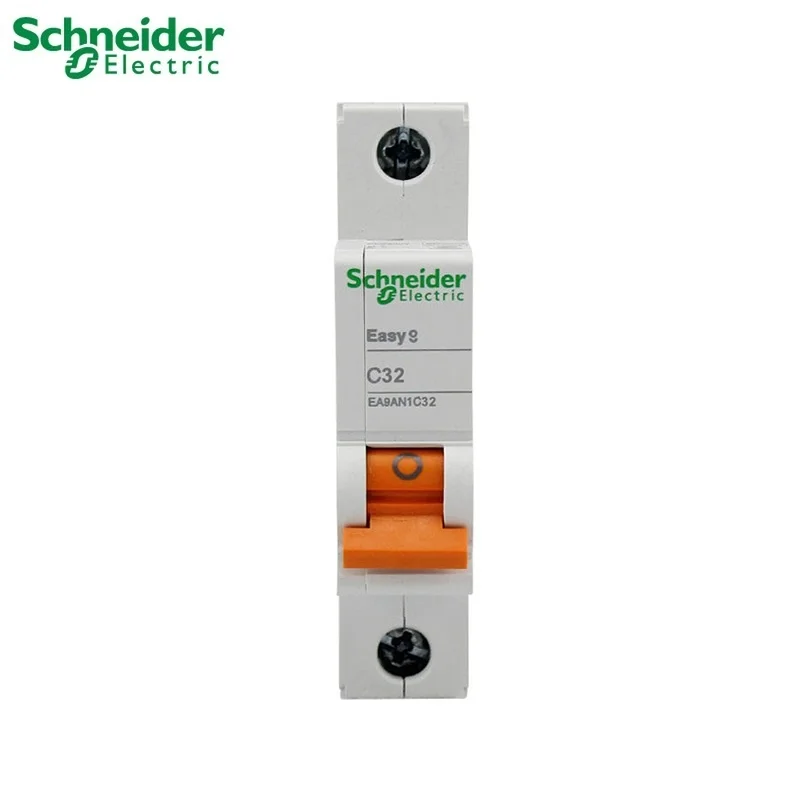 Schneider electric Mini Disjuntor Easy 9 выключатель EA9AN схема 1p 2p 3p 4p C тип 6A 10A 16A 20A 25A 32A 50A 63A AC
