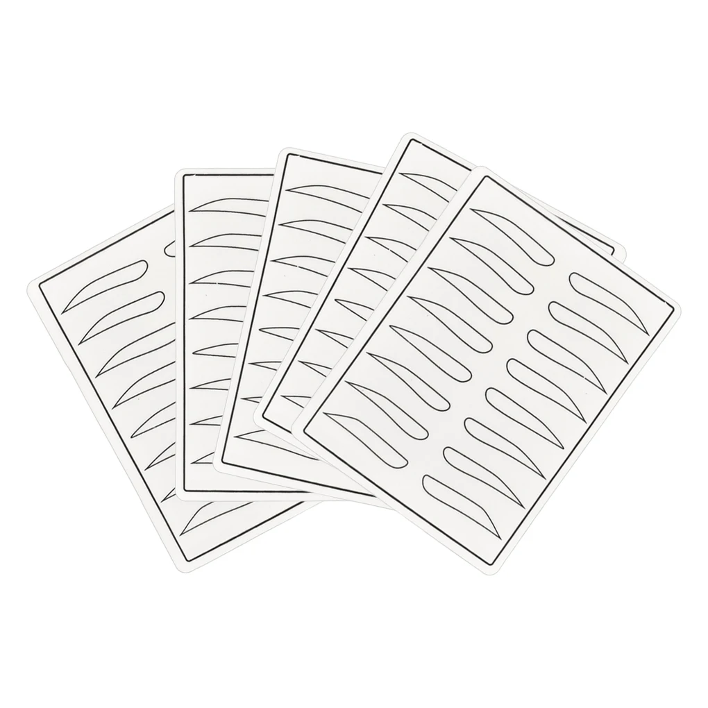 

1 Набор, силиконовые шаблоны для бровей