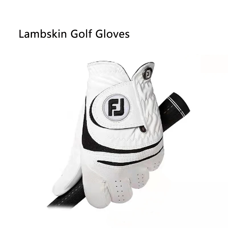 GOLF GLOVES Men's Glove Micro Fiber Soft Lambskinleft hand right hand Anti-skidding Non slip particles Breathable Golf Glove