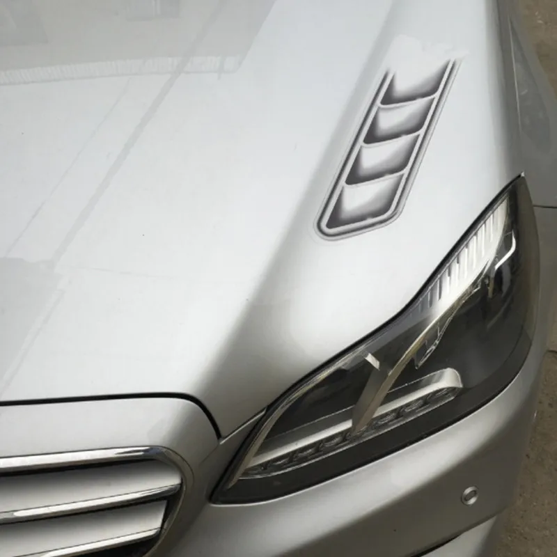 

Car Styling 3D Fake Vents Decorative Outlet Side Vents Stickers Funny Decals Emblem Symbol Creative Personalized Stickers