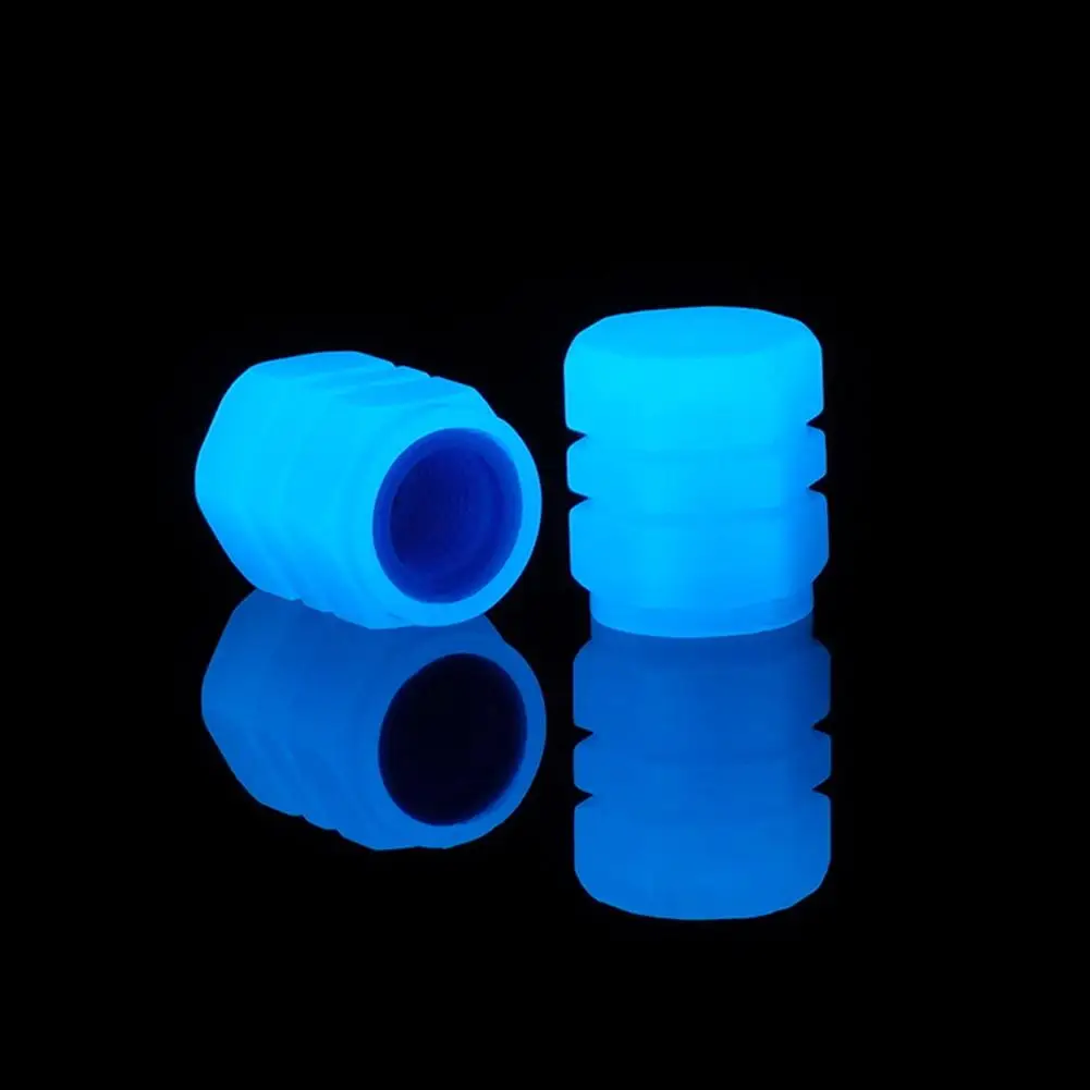 

8 Pcs Universal Fluorescent Car Tire Valve Caps Luminous Tire Valve Stem Cover Accessories For Car Truck Suv Motorcycles