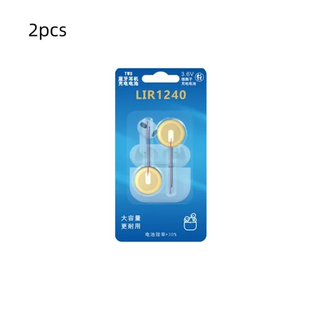LIR1240 Батарея для Bluetooth-гарнитуры, мыши, сварочного провода, 3,6 В, перезаряжаемые батареи с линейной литиевой батареей