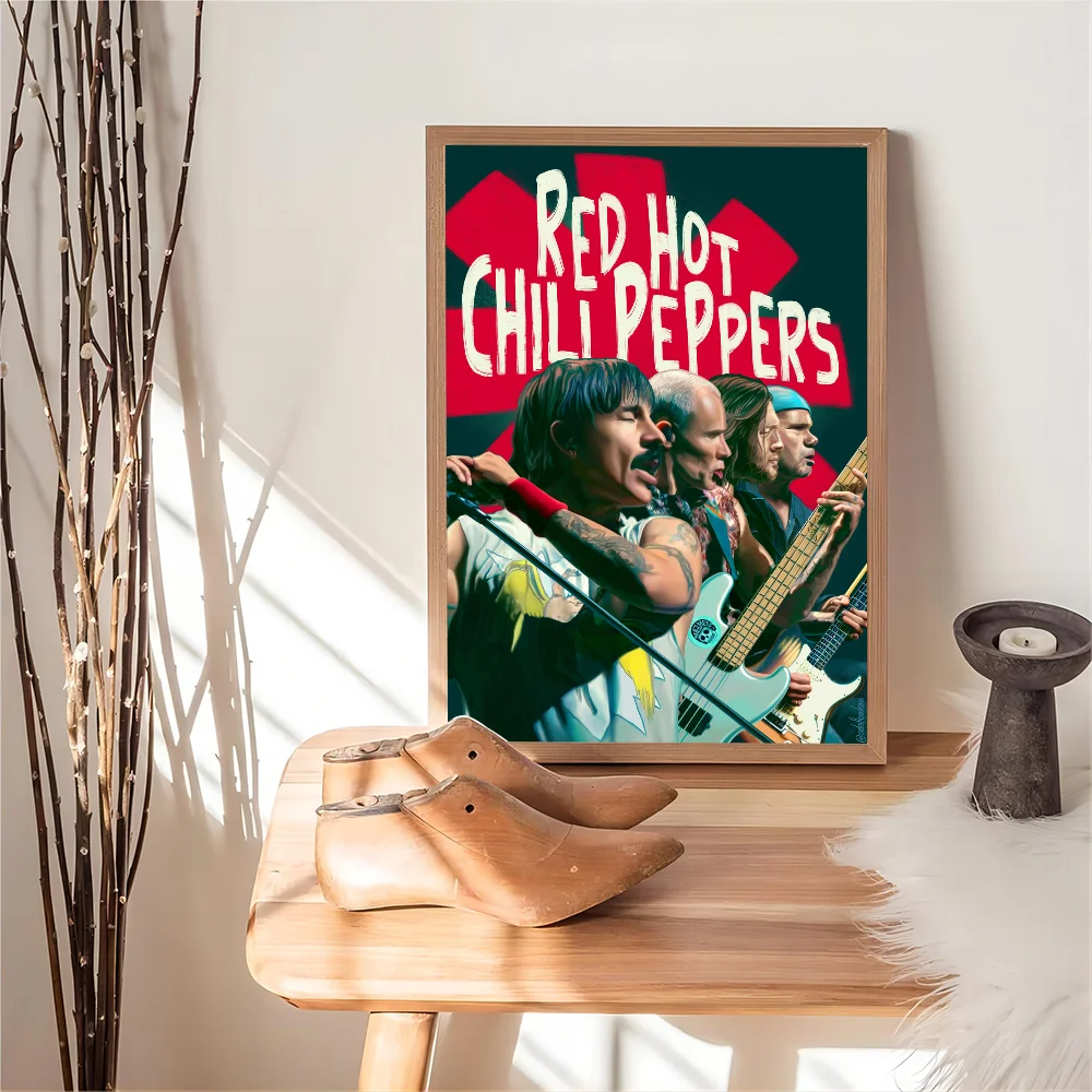 Аниме постеры R-Red Hot-Chili Peppers клейкие декоративные картины настенное искусство