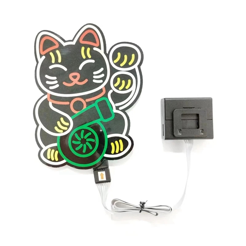 

Лобовое стекло, электрическая светодиодная подсветка для автомобиля, аксессуары для украшения панели JDM