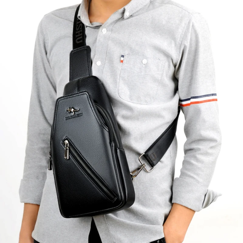 

2022 New Style man Chest Bag Casual Men's Shoulder Bag Messenger Bag Korean Style Chest Backpack Men's Sports