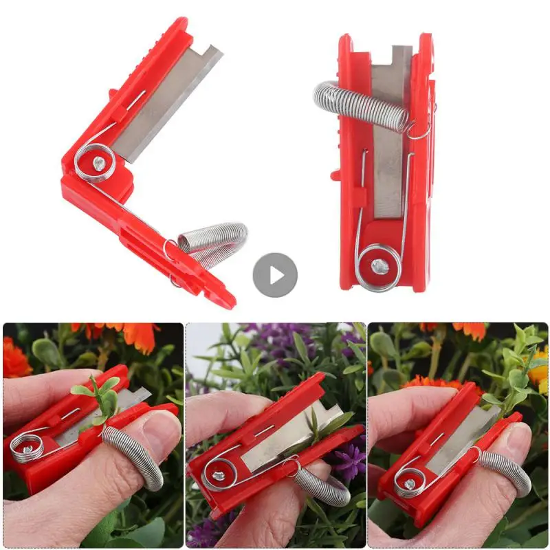 

2pcs Vegetable Thump Knife Separator Vegetable Fruit Harvesting Picking Tool Fruit Picker Blade Tools For Farm Garden Orchard