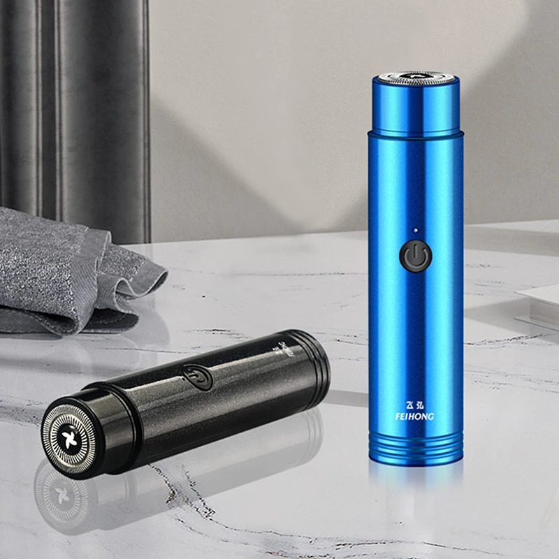 

Mini Electric Shaver for Men Portable Electric Razor Beard Knife USB Charging Men's Shavers Face Body Razor
