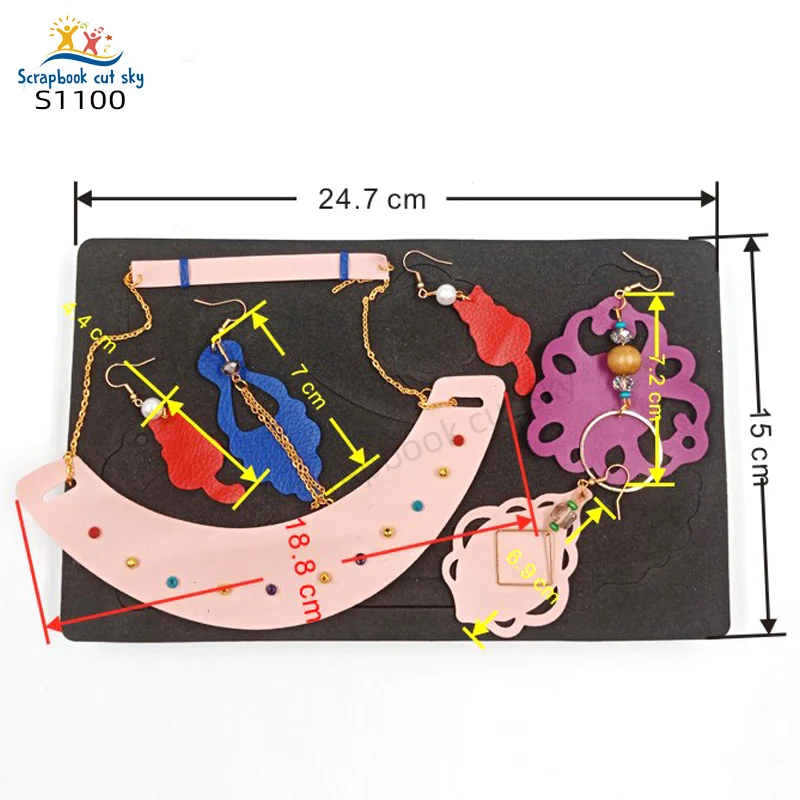 

S1100 Earrings, Necklace Cutting Mould Handmade Suitable for Common General Machines in the Market