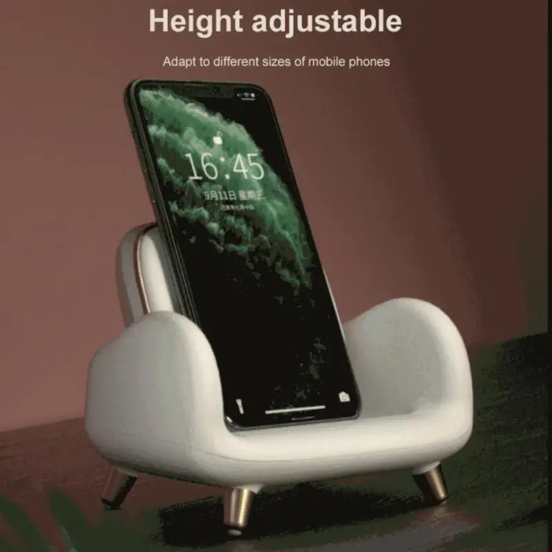 

New Sofa Cute Wireless Charging Two-in-one Desktop 15W Wireless Magnetic Fast Charging Mobile Phone Bracket Wireless Charger
