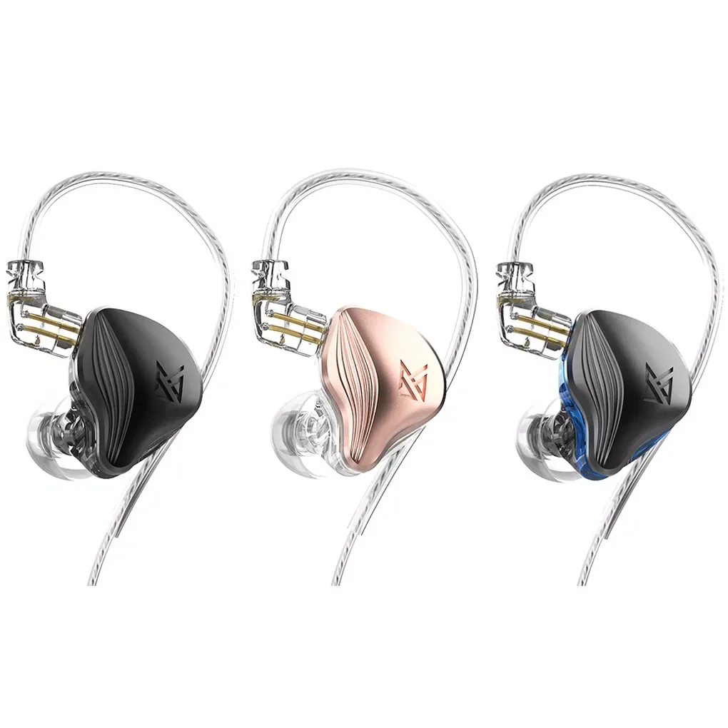 

KZ ZEX 3.5mm Wired Dynamic In Ear Earplugs Detachable Cable Headphones Noice Cancelling Sport Game Headset Earbuds