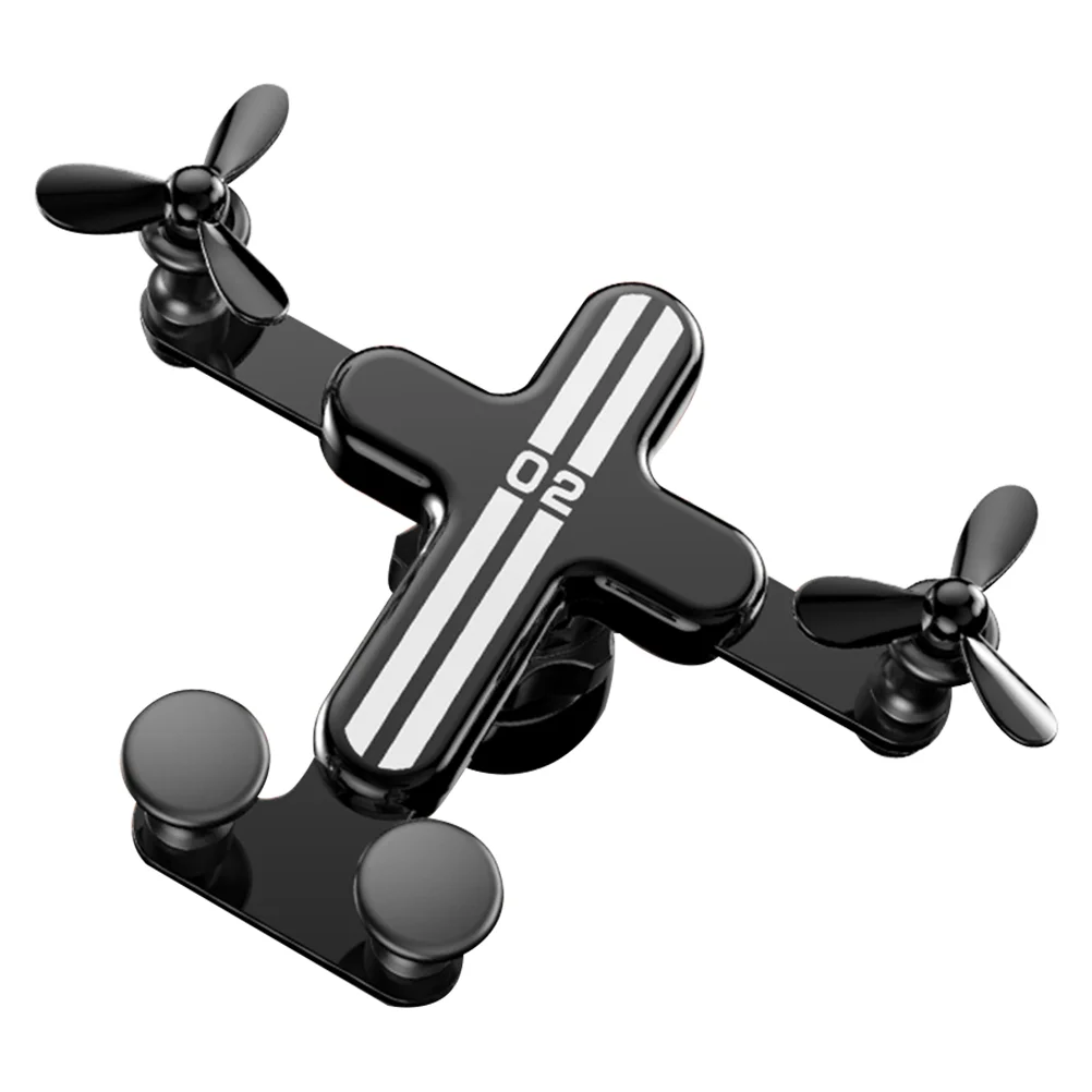 

1 Pc Holder Adjustable Fashion Stylish Car Air Vent Rack Gravity Rack for Taxi Car