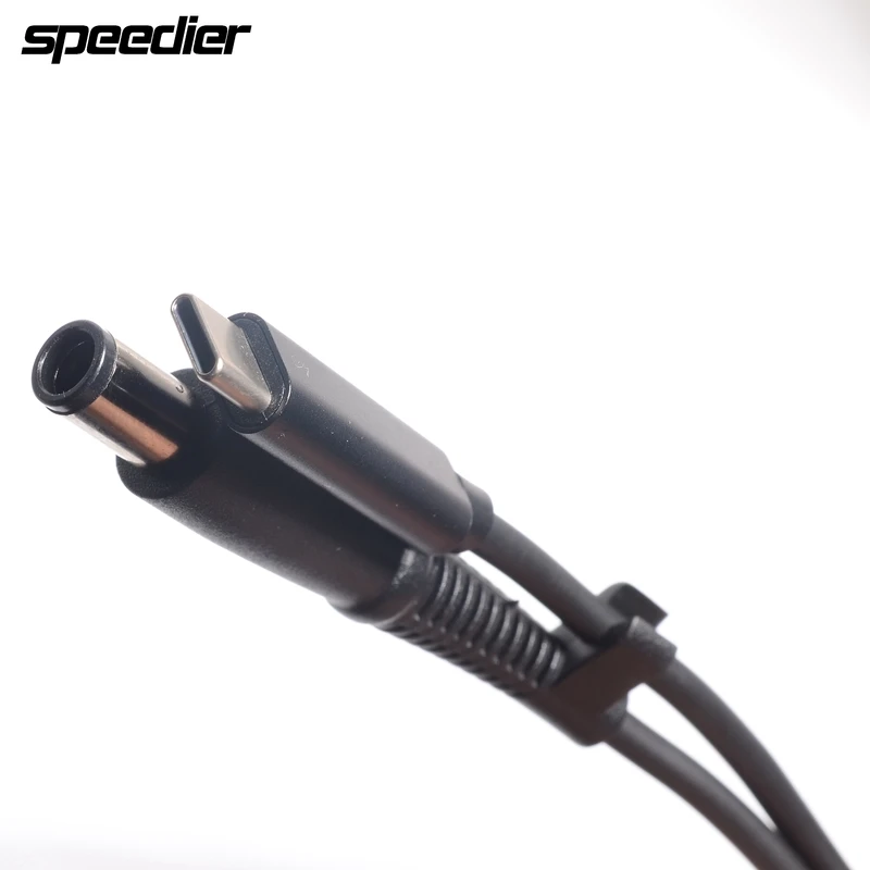 

7.4x5.0 mm with Pin Jack to USB Type C PD Power Adapter Converter 7.4*0.6mm DC Plug Connector Cable Cord for HP Laptop Charger