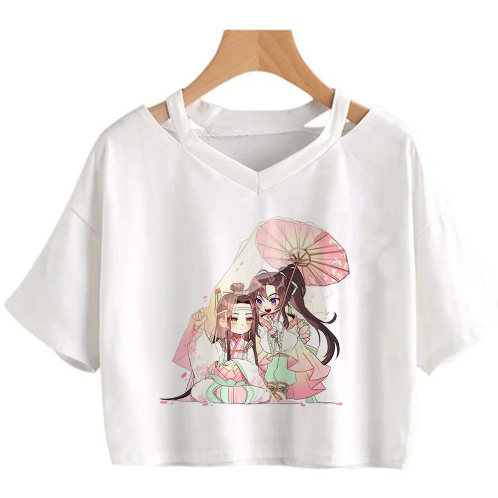 

Женский укороченный топ с принтом МО дао Zu Ши Camis fairycore fairy grunge