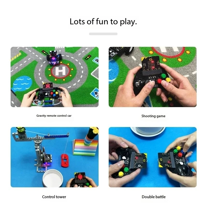 1 шт. программируемый игровой контроллер Microbit микро: битовой джойстик кнопка