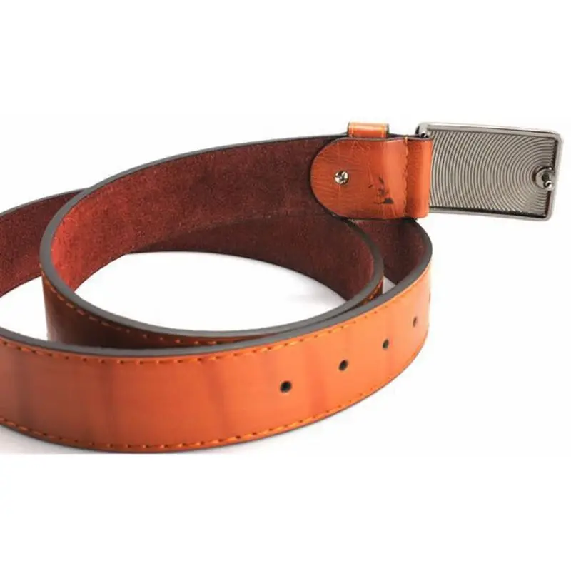 

Men Luxury Leather Automatic Buckle Belt Waistband Casual Waist Strap Belts