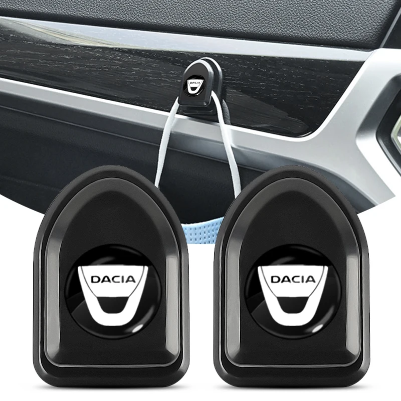 

4Pcs/Lot Car Hooks Organizer Storage Mini Hanger for Dacia Duster Logan Sandero 2 Mcv Sandero MK Cilo Stepway Dokker Car Goods