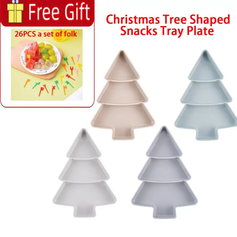 

Рождественская елка в форме креативных конфет, закусок, орехов, поднос для закусок, тарелка для завтрака, поднос, посуда, поставка