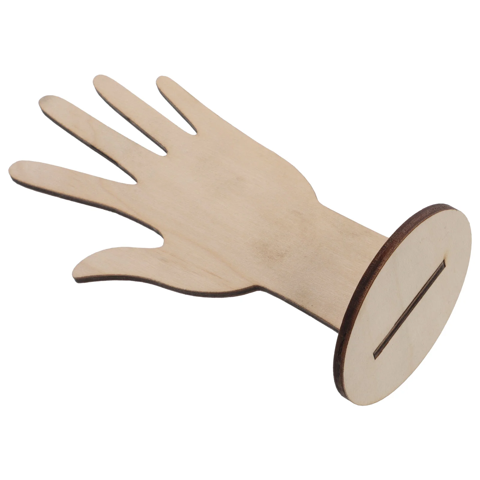

Hand-shaped Jewelry Holder Ring Display Holder Wooden Bracelet Holder Jewelry Holder