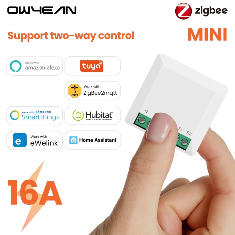

Умное реле выключателя ZigBee3.0 для самостоятельной сборки, переключатель OnOff Tuya Smart Life Hu * e Smartthings eWelink ZigBee2mqtt Alexa Home Assistant Hubitat