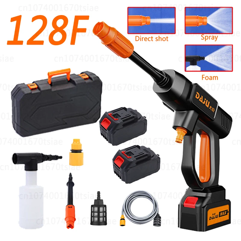 

Мойка автомобильная аккумуляторная, 128 в, с литиевым аккумулятором