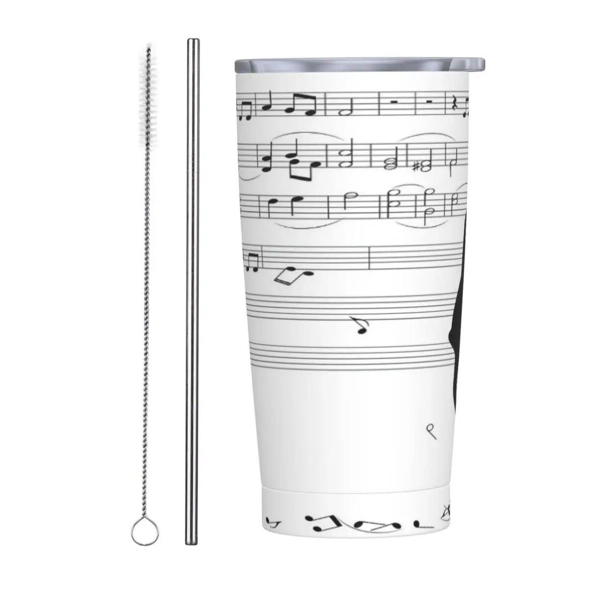 

Mischief Stainless Steel Mug Environmentally Friendly easy to use With straw Thermal insulation