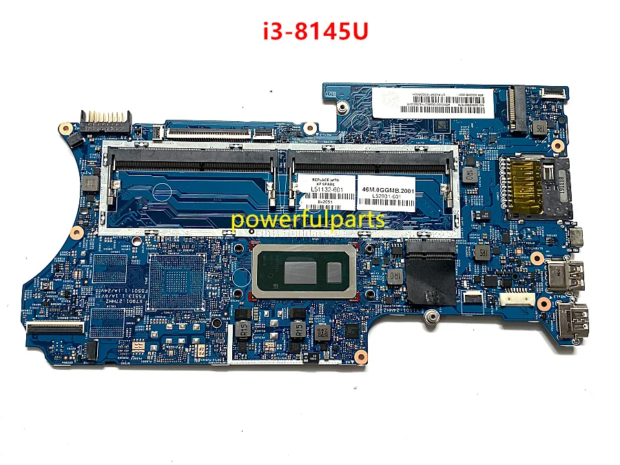 

Материнская плата для HP PAVILION X360 CONVERTIBLE 14-DH, 18742-1 448.0GG02.0011