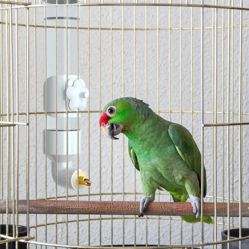 Автоматическая клетка для птиц подвесная поилка диспенсер воды попугаев