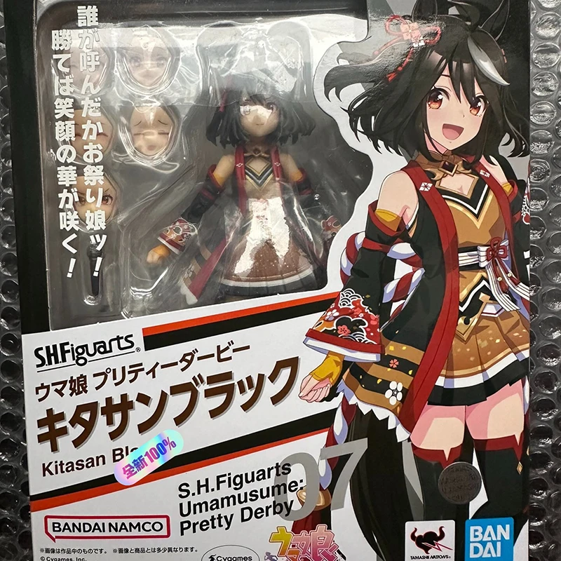 Оригинальная фигурка героя аниме Bandai Game Pretty Derby Kitasan Black Shf коллекционные игрушки в