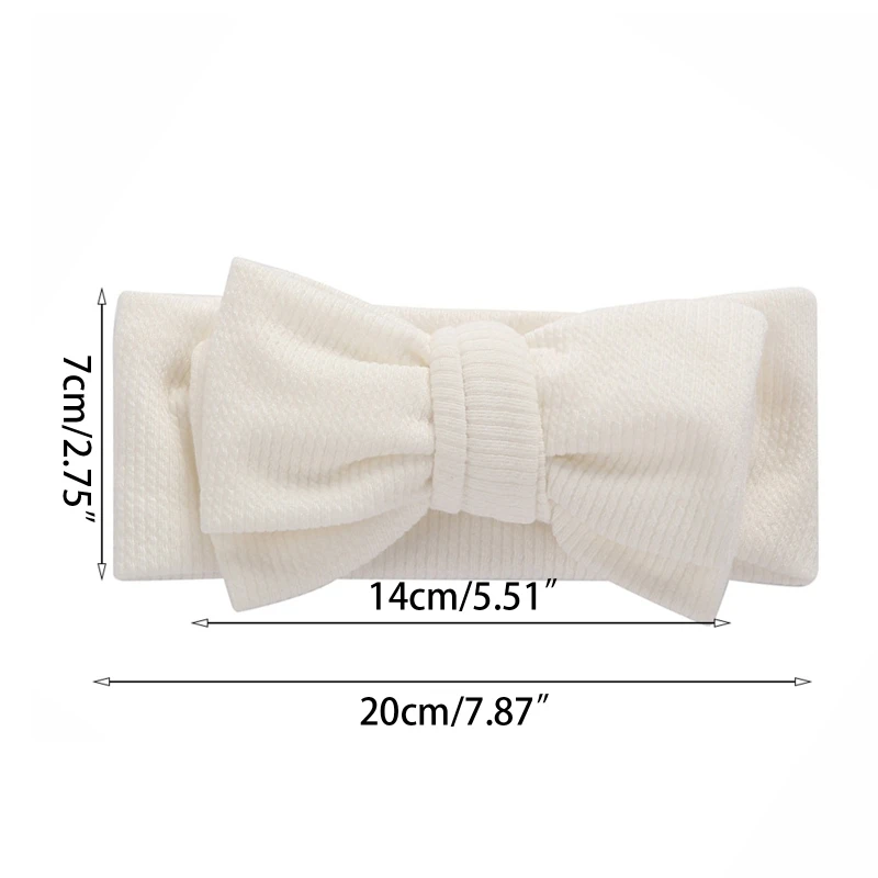 

Bowtie Hair Dress Baby Headband Elastic Hairband for Infant 0-3Year Baby Photography Hair Accessories Stylish Bowknot