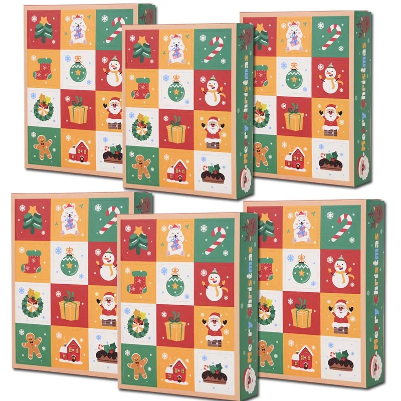 2 шт. новогодние подарочные коробки для конфет