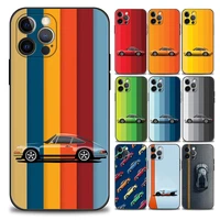color is a power which sport car p phone case for iphone 11 12 13 pro max 7 8 se xr xs max 5 5s 6 6s plus soft silicone