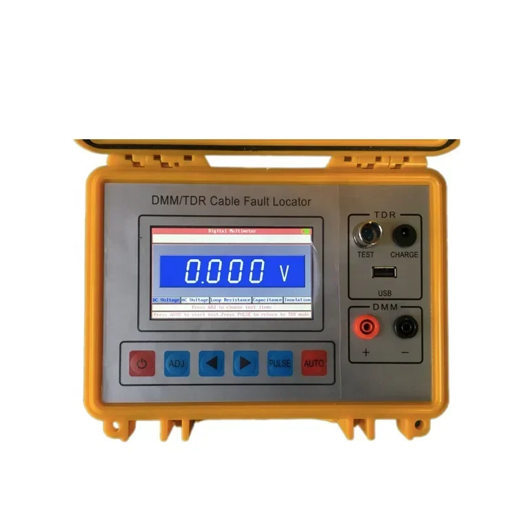 ST620B Локатор неисправностей кабеля TDR 8 км с функциями USB и DMM Измерители