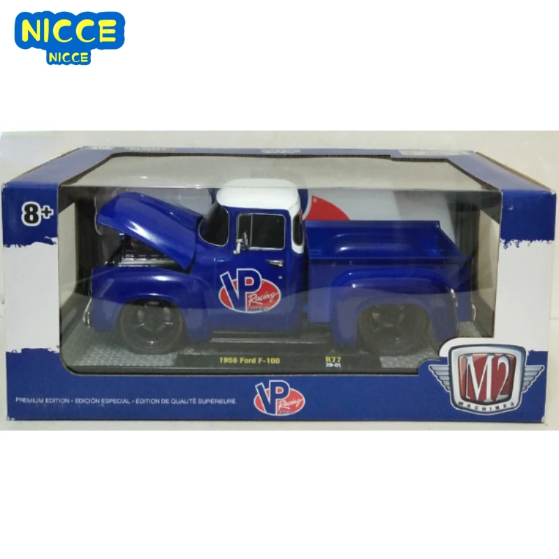 

Nicce 1:24 1956 Ford F-100 Pickup High Simulation Diecast Car Metal Alloy Model Car Toys for Children Gift Collection