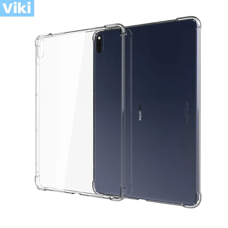 

Противоударный чехол с 4 воздушными мешками для Huawei MatePad 11 2021, мягкая задняя крышка из ТПУ для MatePad Pro 11 10,8 10,4 дюйма, Honor Pad V6