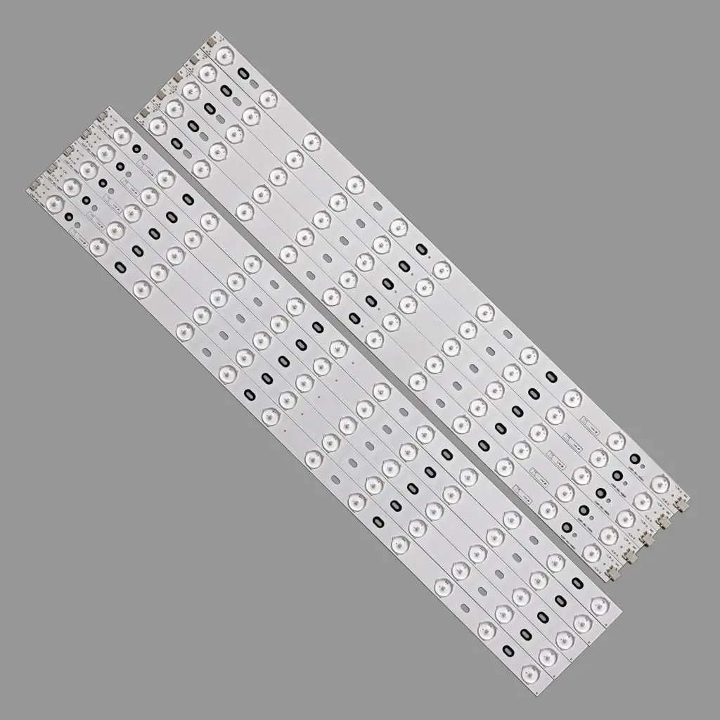 

New Kit 10pcs LED backlight strip for LED58R5500F V580HK1-L06 V580H1-LD6-TLDC2 V580H1-LD6-TRDC2 V580H1-LD6-TLDC3 TRDC3